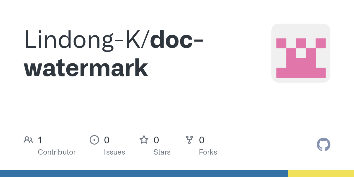 Lindong-K/doc-watermark Screenshot preview