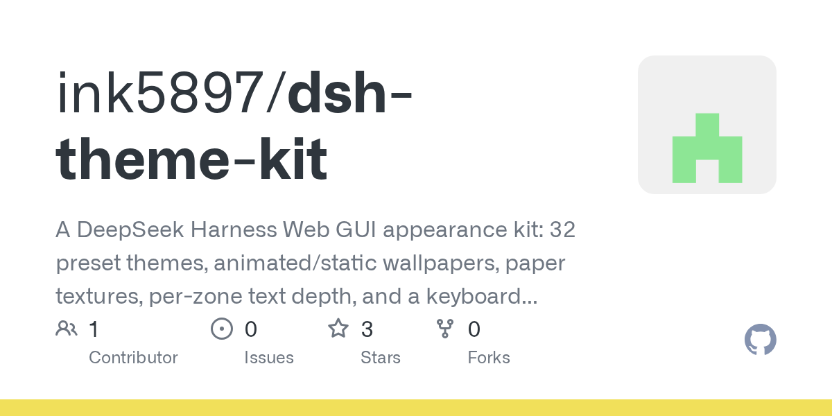 ink5897/dsh-theme-kit Screenshot preview