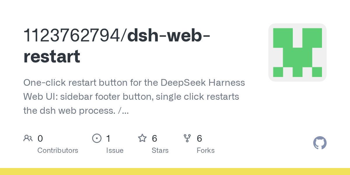 1123762794/dsh-web-restart Screenshot preview