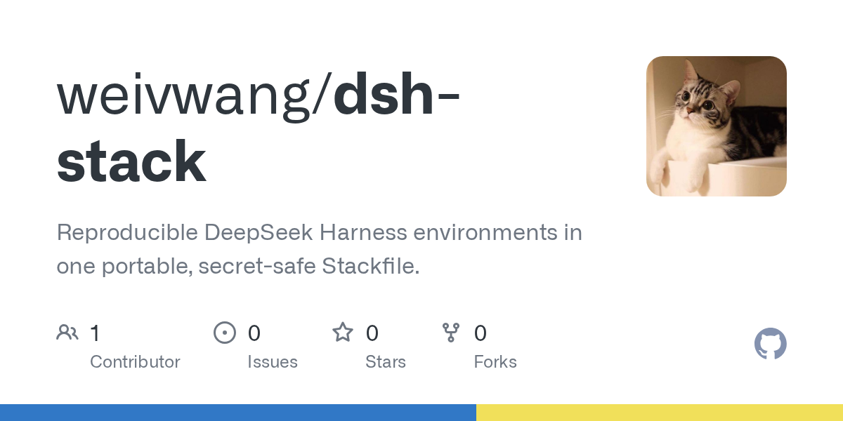 weivwang/dsh-stack Screenshot preview