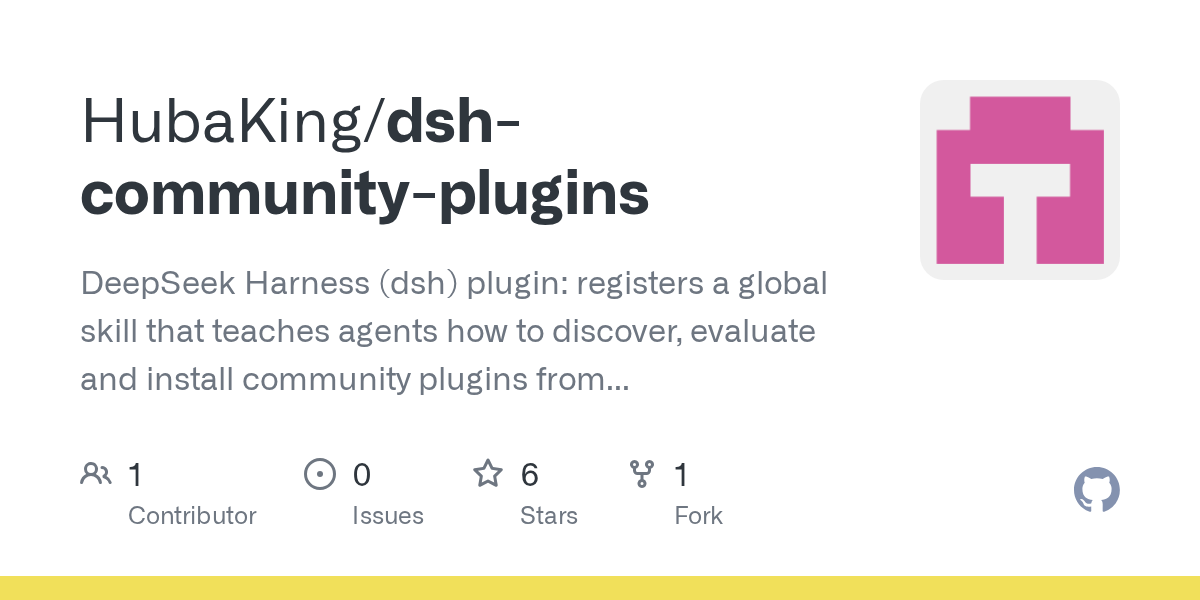 HubaKing/dsh-community-plugins Screenshot preview