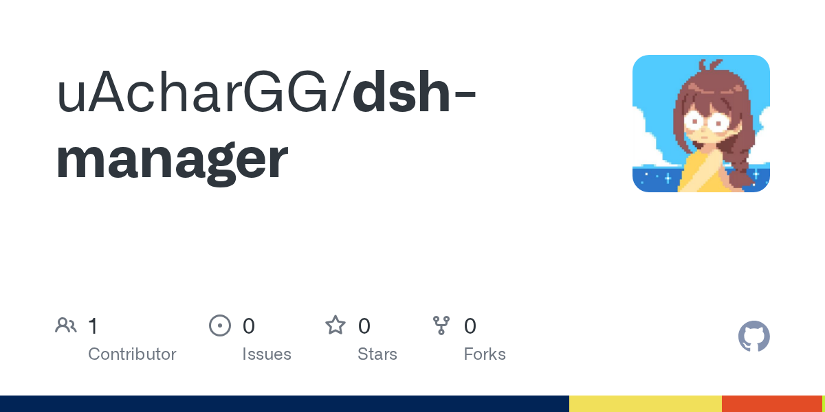 uAcharGG/dsh-manager Screenshot preview