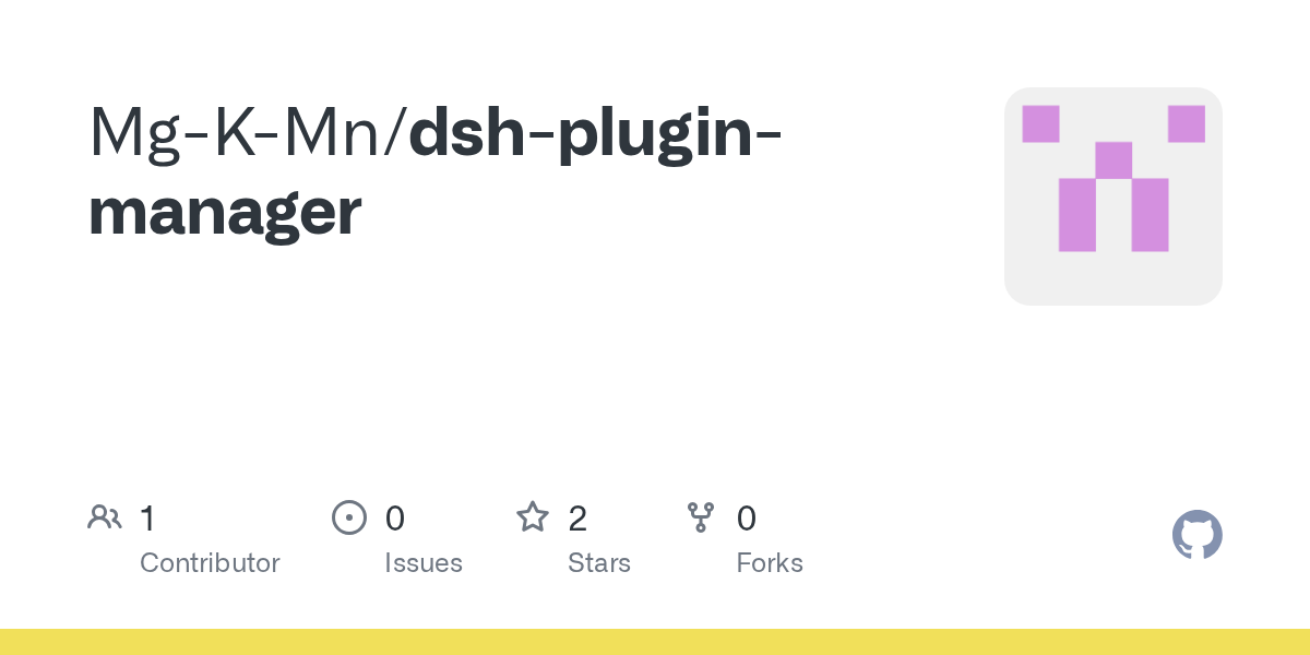 Mg-K-Mn/dsh-plugin-manager Screenshot preview