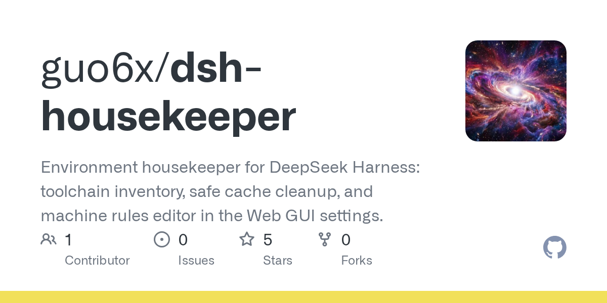 guo6x/dsh-housekeeper Screenshot preview