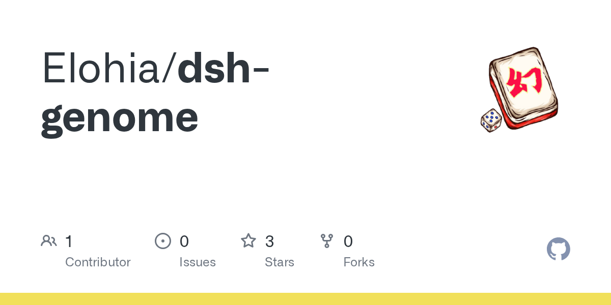Elohia/dsh-genome Screenshot preview