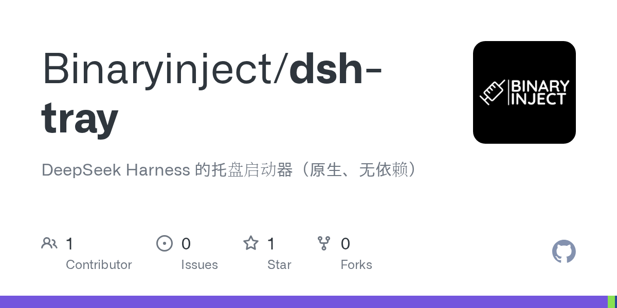 Binaryinject/dsh-tray Screenshot preview