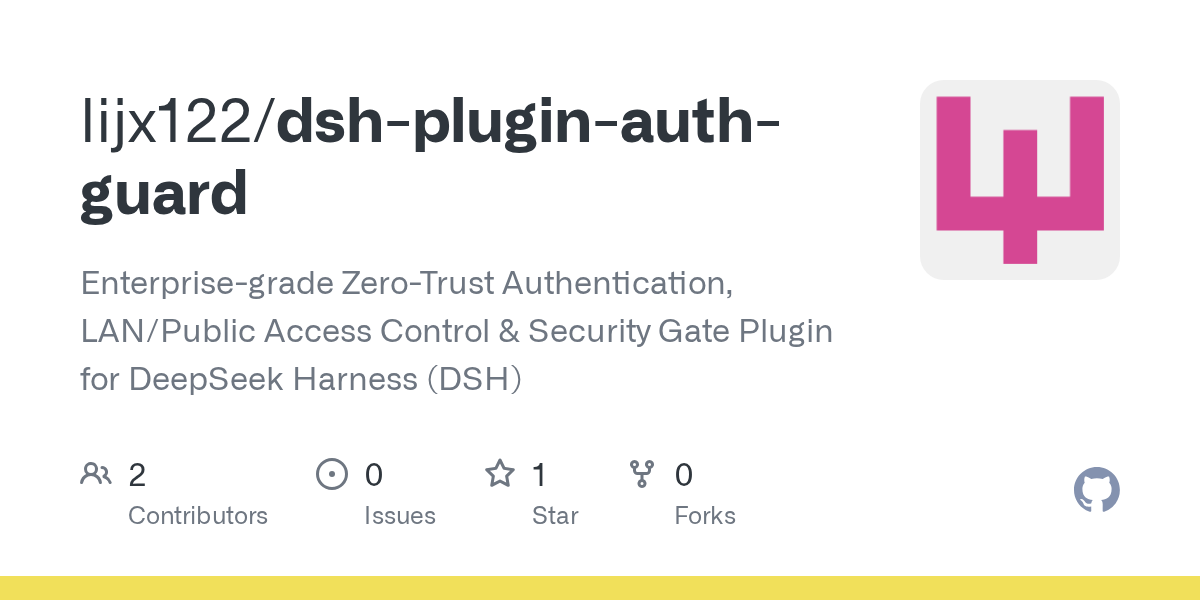 lijx122/dsh-plugin-auth-guard Screenshot preview