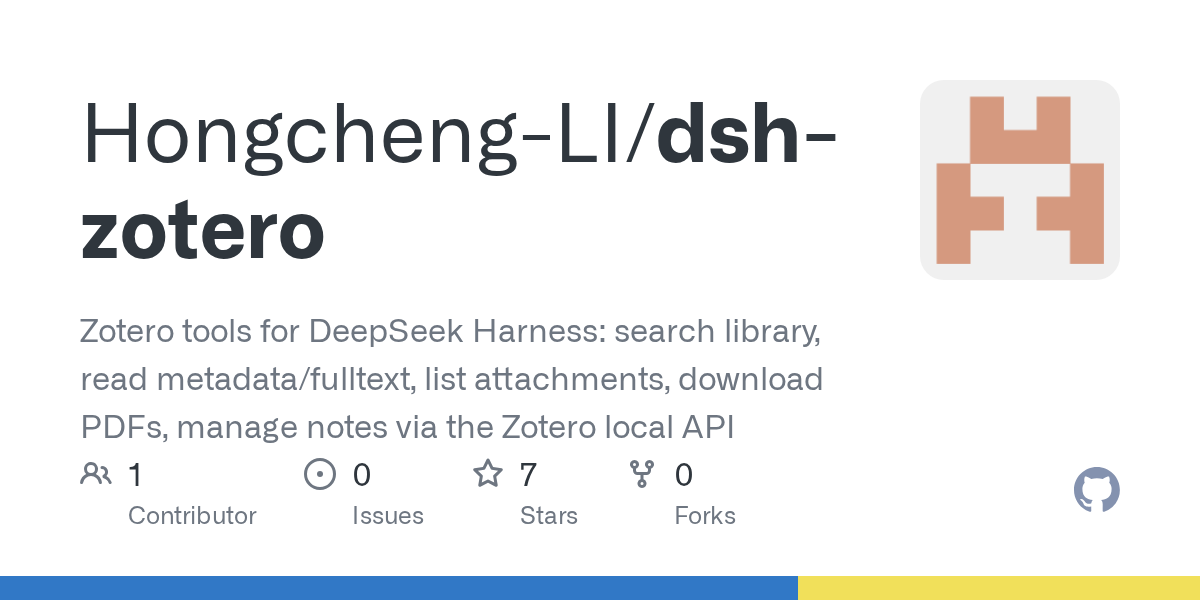 Hongcheng-LI/dsh-zotero Screenshot preview