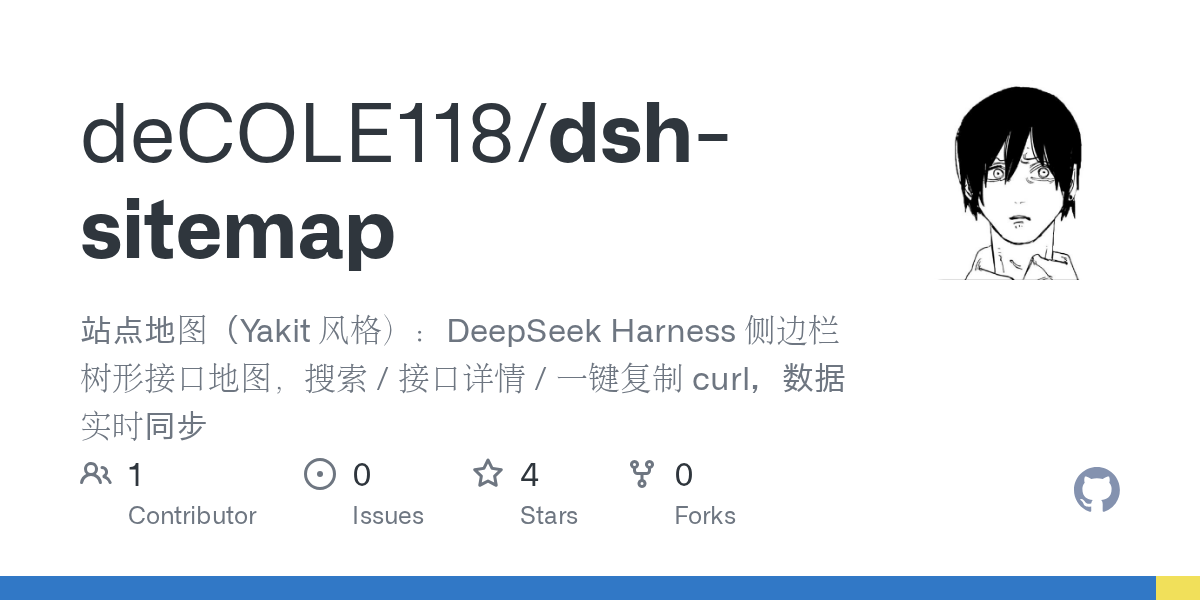 deCOLE118/dsh-sitemap Screenshot preview