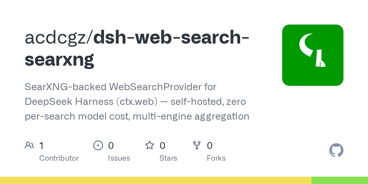 acdcgz/dsh-web-search-searxng Screenshot preview