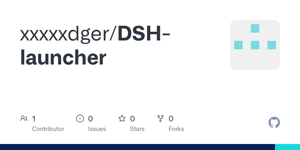 xxxxxdger/DSH-launcher Screenshot preview