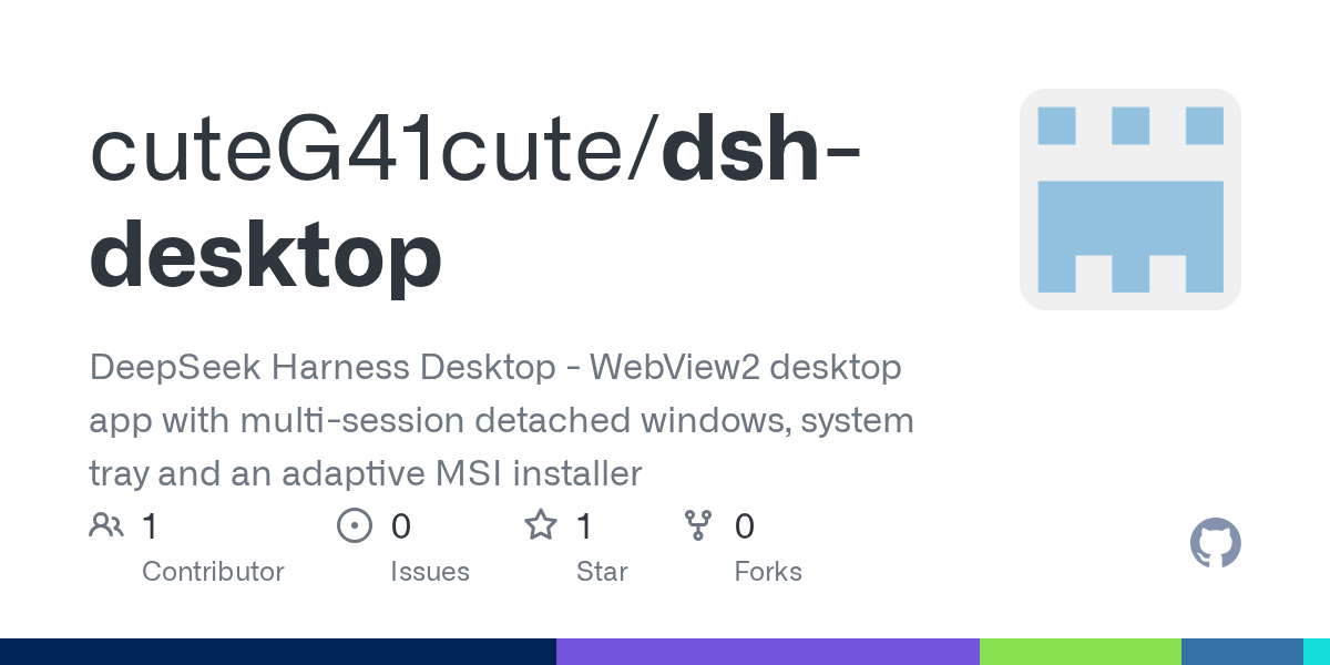 cuteG41cute/dsh-desktop Screenshot preview