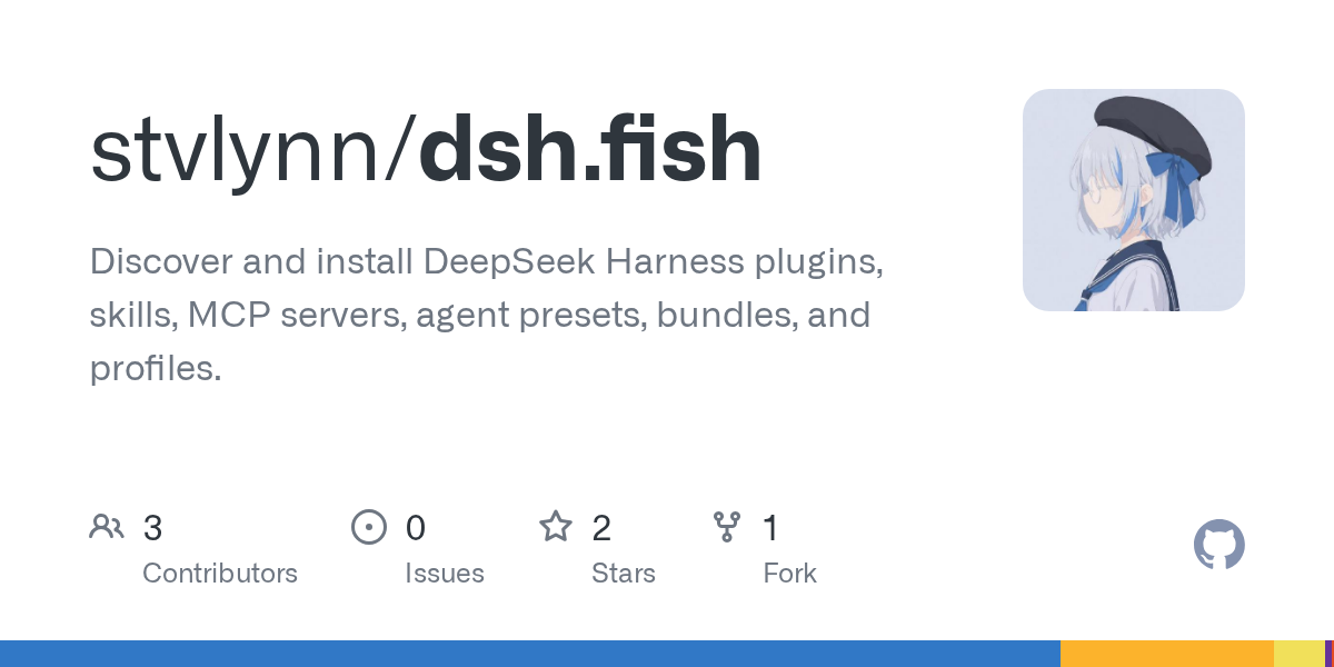 stvlynn/dsh.fish Screenshot preview