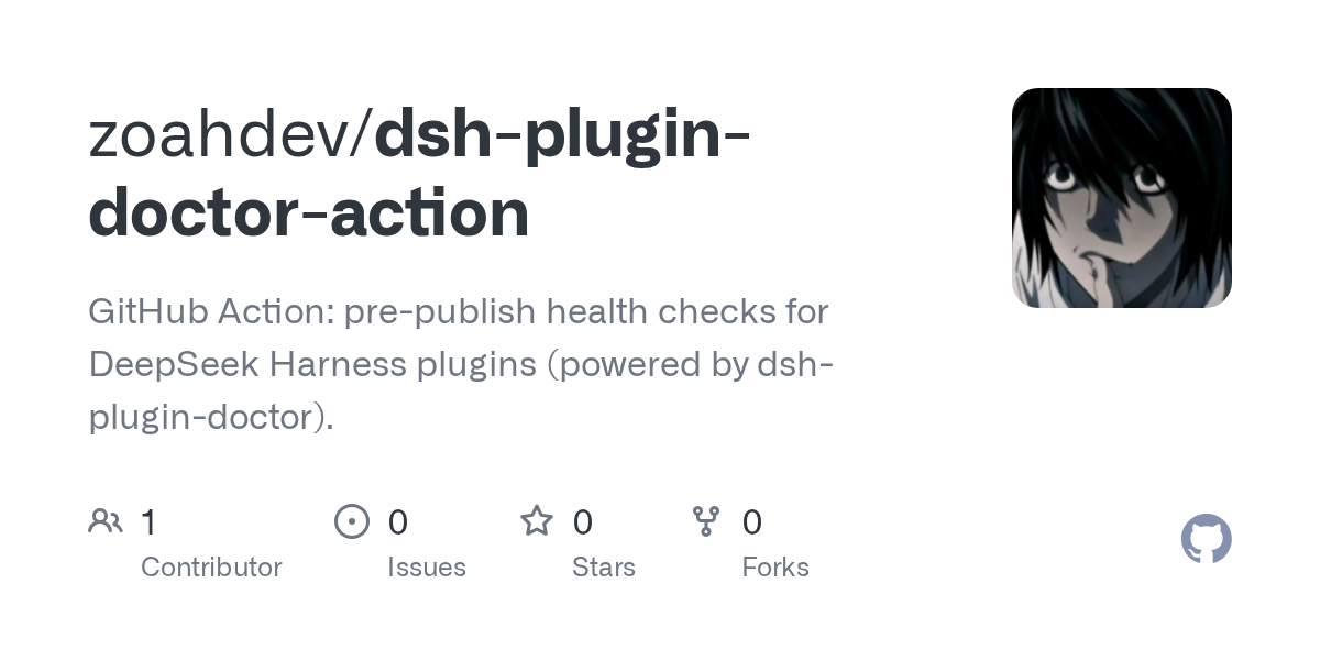 zoahdev/dsh-plugin-doctor-action Screenshot preview