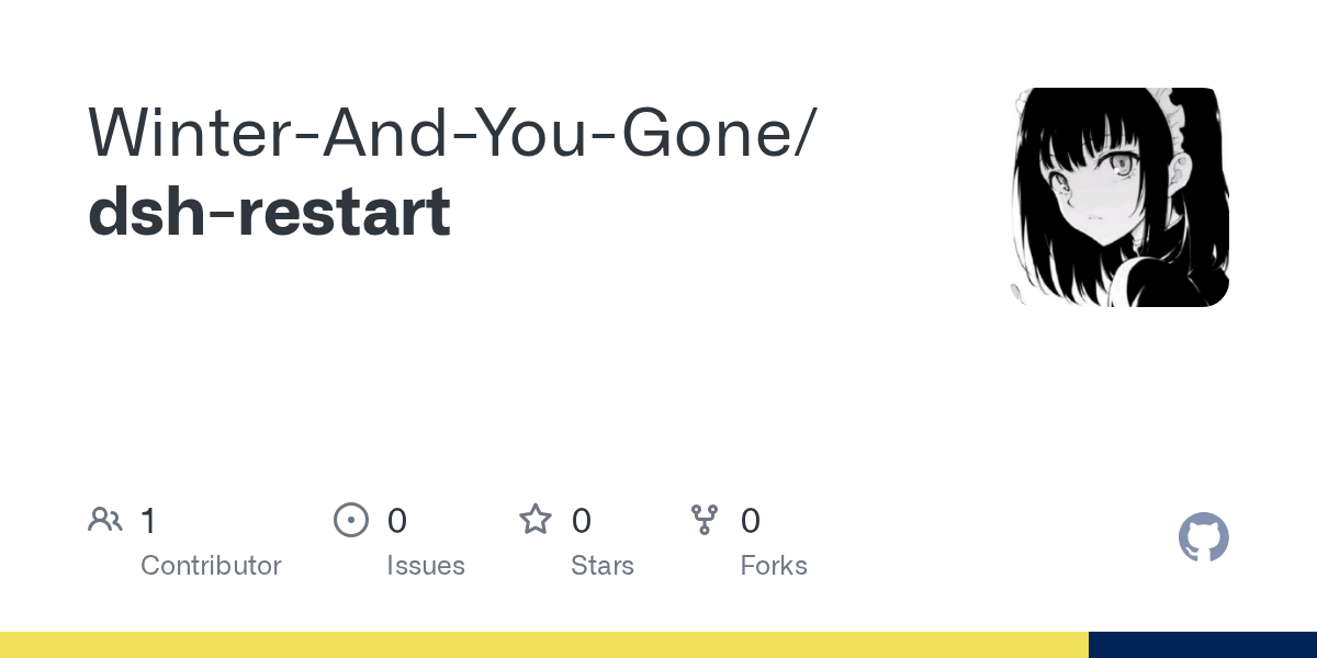Winter-And-You-Gone/dsh-restart Screenshot preview