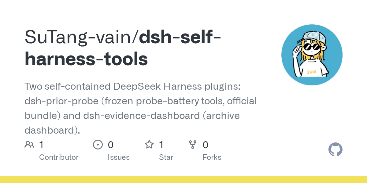 SuTang-vain/dsh-self-harness-tools Screenshot preview