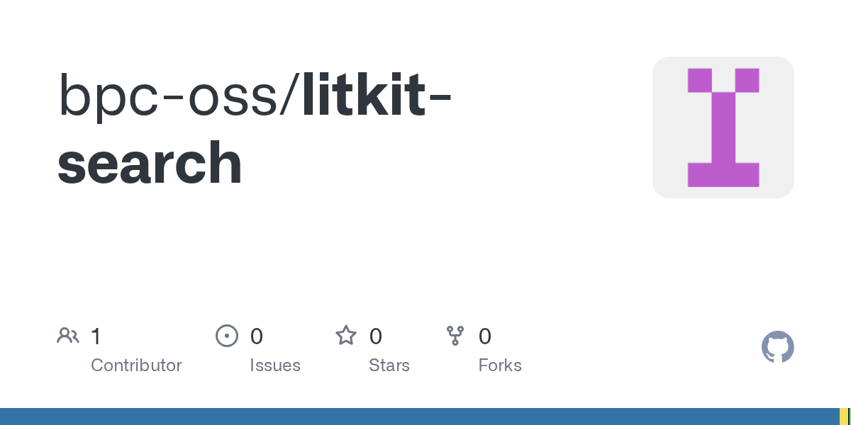 bpc-oss/litkit-search Screenshot preview