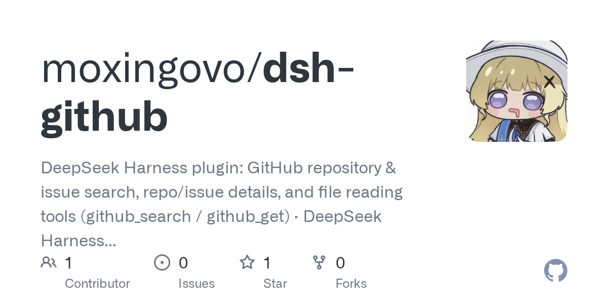 moxingovo/dsh-github Screenshot preview