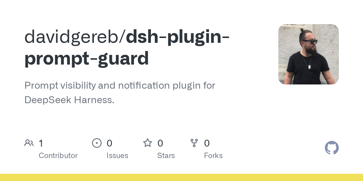 davidgereb/dsh-plugin-prompt-guard Screenshot preview