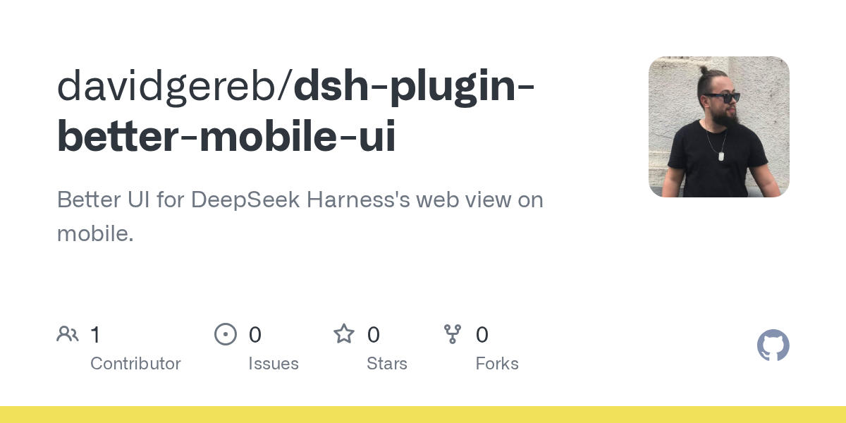 davidgereb/dsh-plugin-better-mobile-ui Screenshot preview