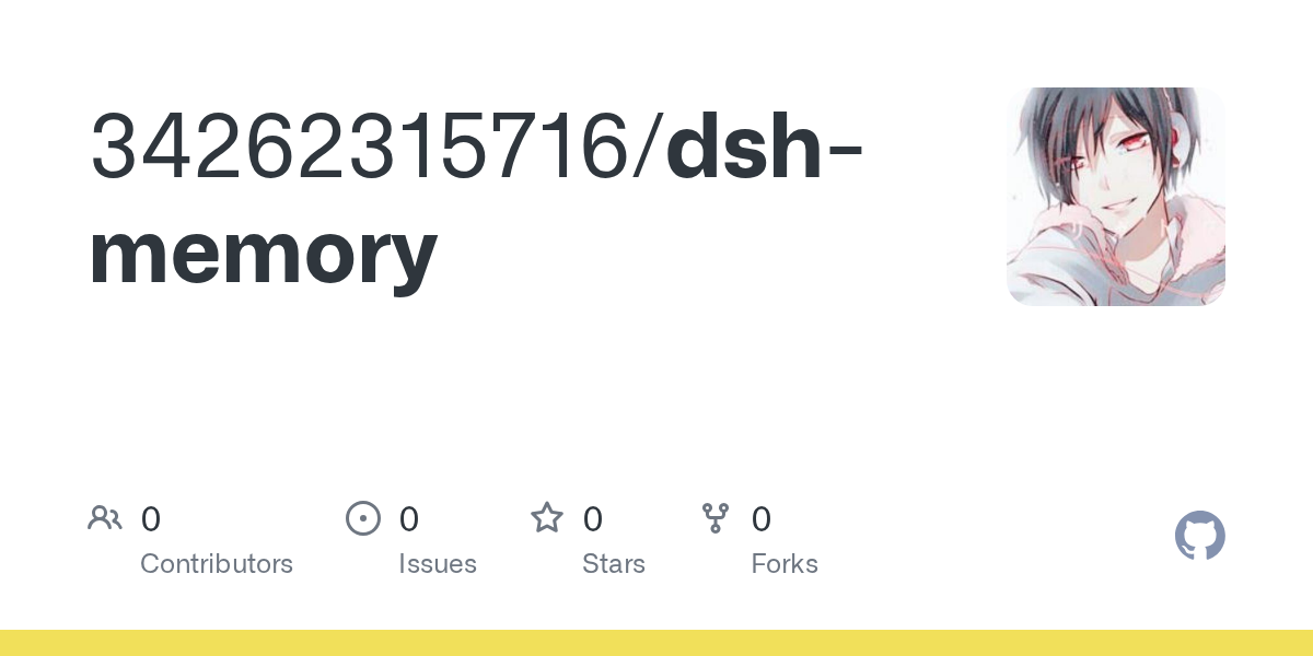 34262315716/dsh-memory Screenshot preview