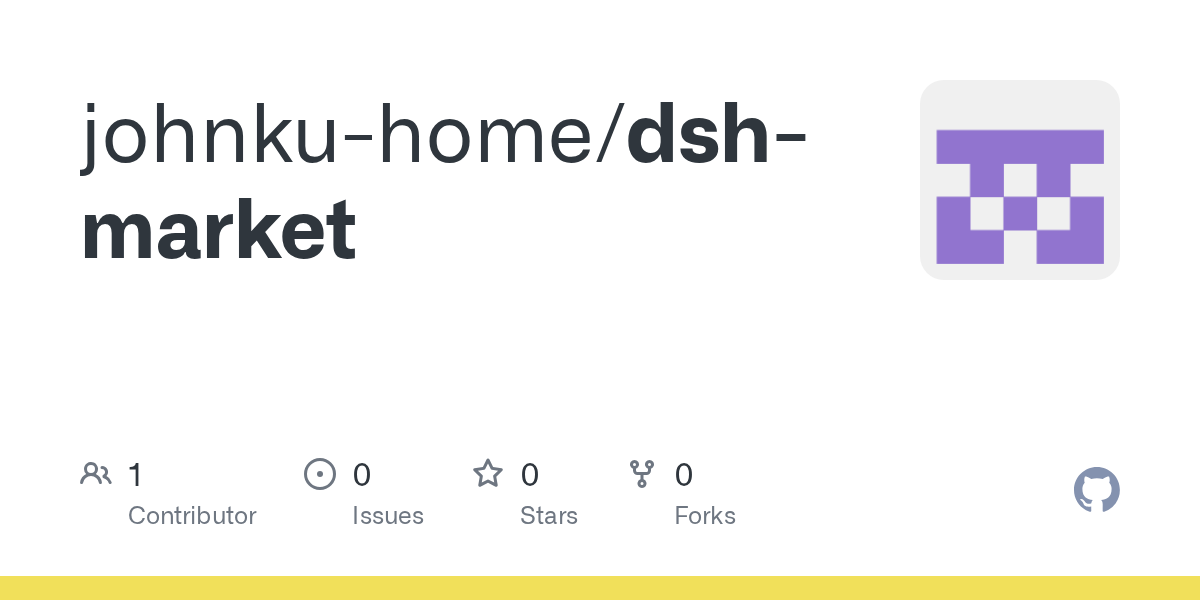 johnku-home/dsh-market Screenshot preview
