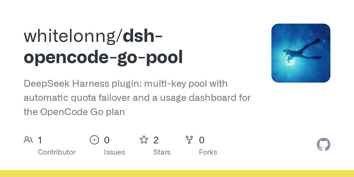 whitelonng/dsh-opencode-go-pool Screenshot preview