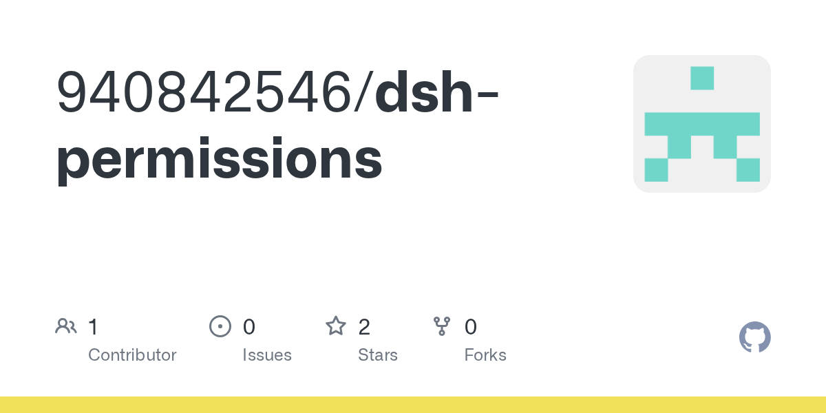 940842546/dsh-permissions Screenshot preview