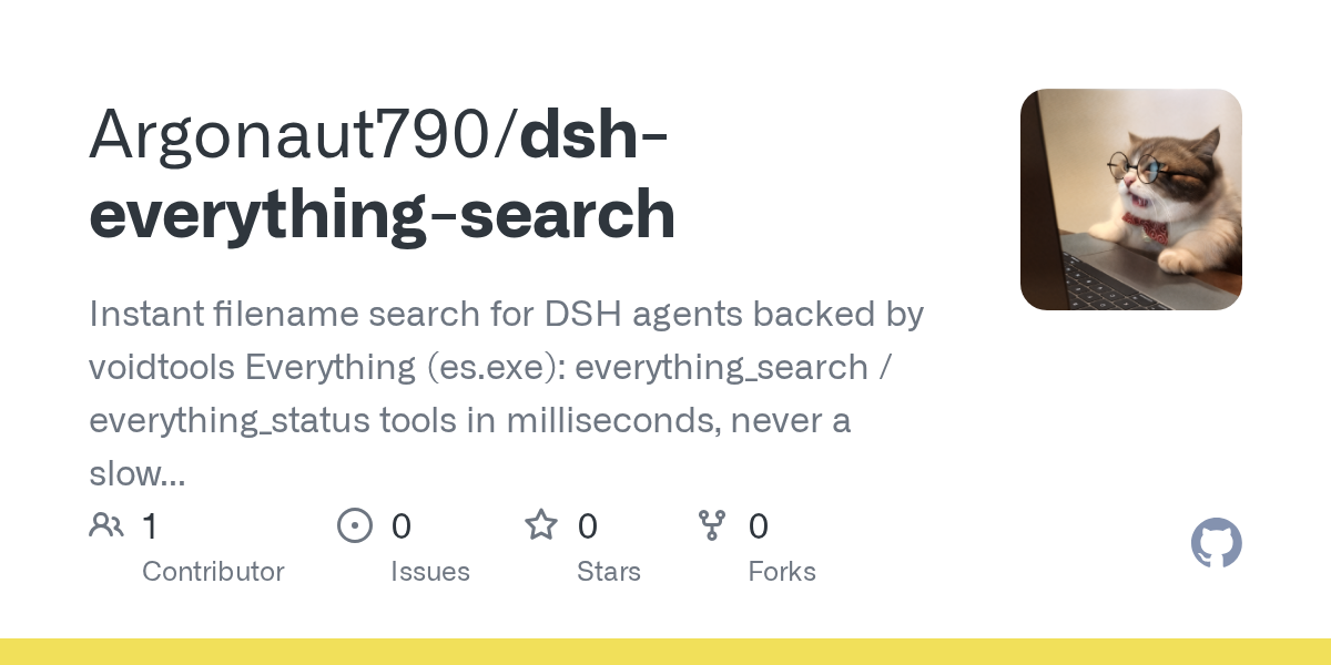 Argonaut790/dsh-everything-search Screenshot preview