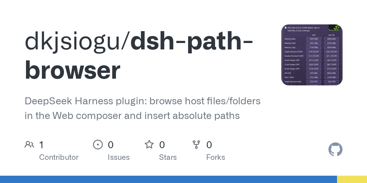 dkjsiogu/dsh-path-browser Screenshot preview