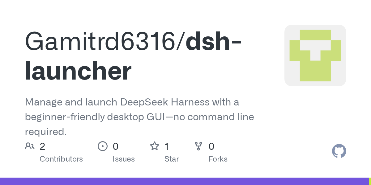 Gamitrd6316/dsh-launcher Screenshot preview
