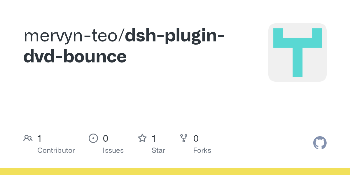 mervyn-teo/dsh-plugin-dvd-bounce Screenshot preview