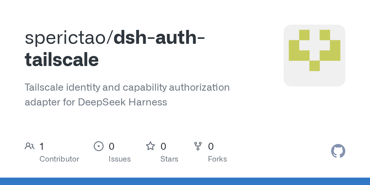 sperictao/dsh-auth-tailscale Screenshot preview