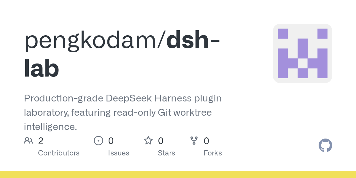 pengkodam/dsh-lab Screenshot preview