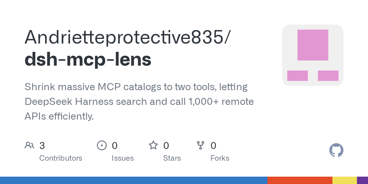 Andrietteprotective835/dsh-mcp-lens Screenshot preview