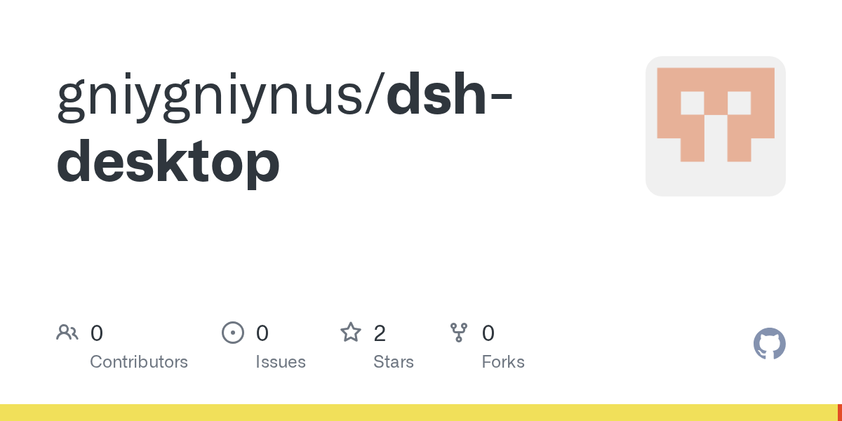 gniygniynus/dsh-desktop Screenshot preview