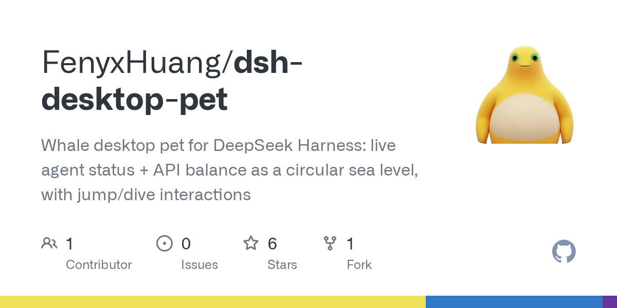 FenyxHuang/dsh-desktop-pet Screenshot preview