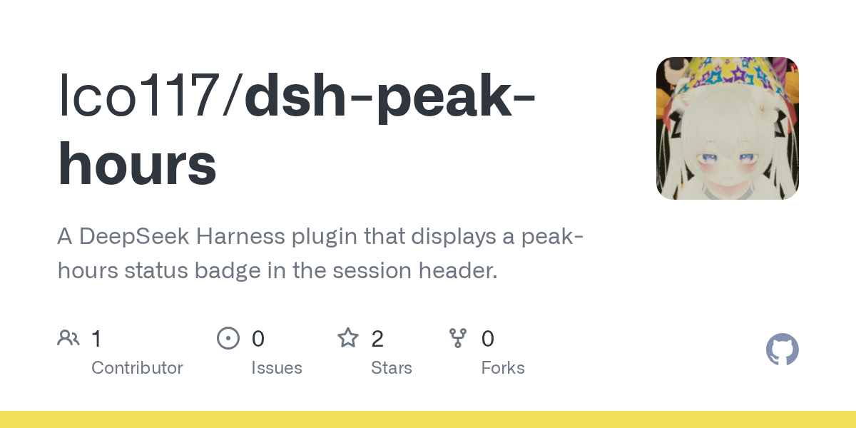 lco117/dsh-peak-hours Screenshot preview