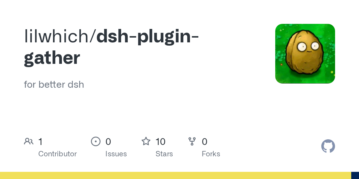 lilwhich/dsh-plugin-gather Screenshot preview