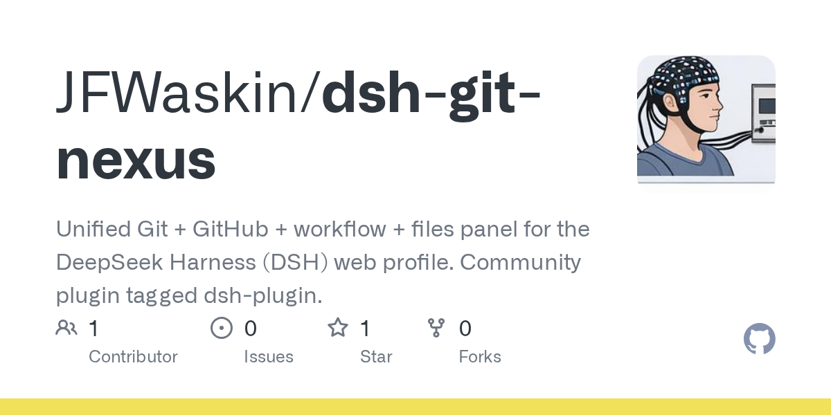 JFWaskin/dsh-git-nexus Screenshot preview