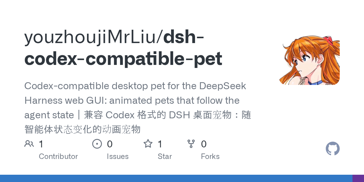 youzhoujiMrLiu/dsh-codex-compatible-pet Screenshot preview