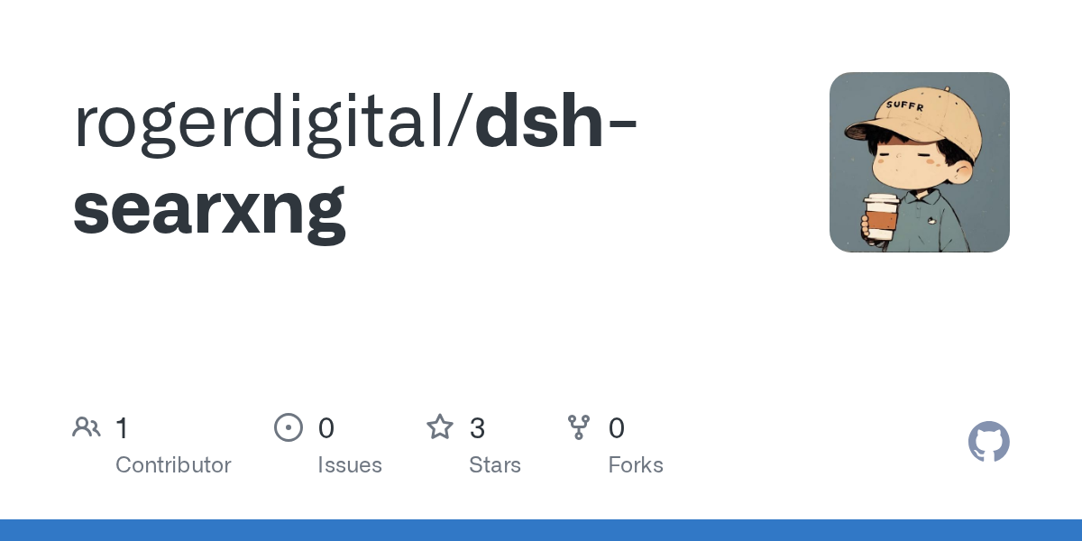 rogerdigital/dsh-searxng Screenshot preview