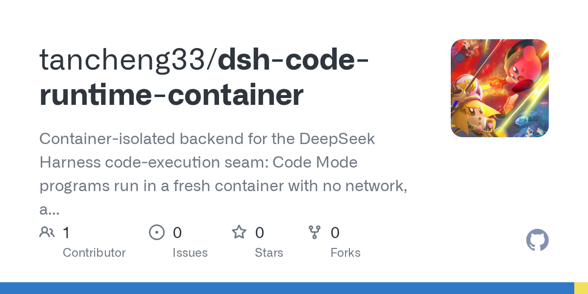 tancheng33/dsh-code-runtime-container Screenshot preview