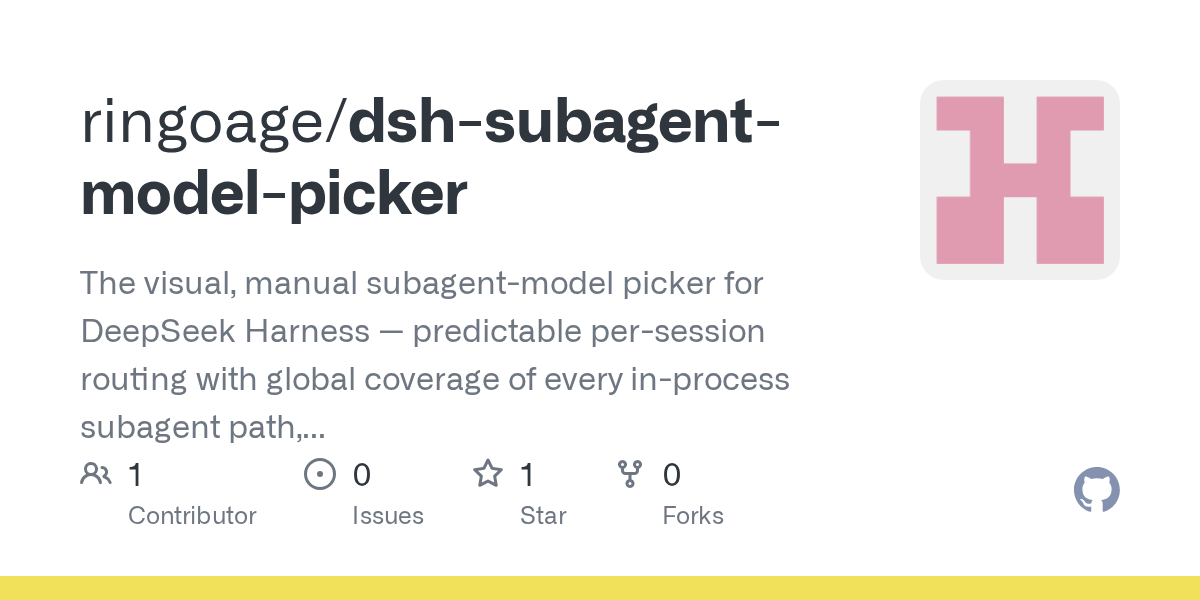ringoage/dsh-subagent-model-picker Screenshot preview