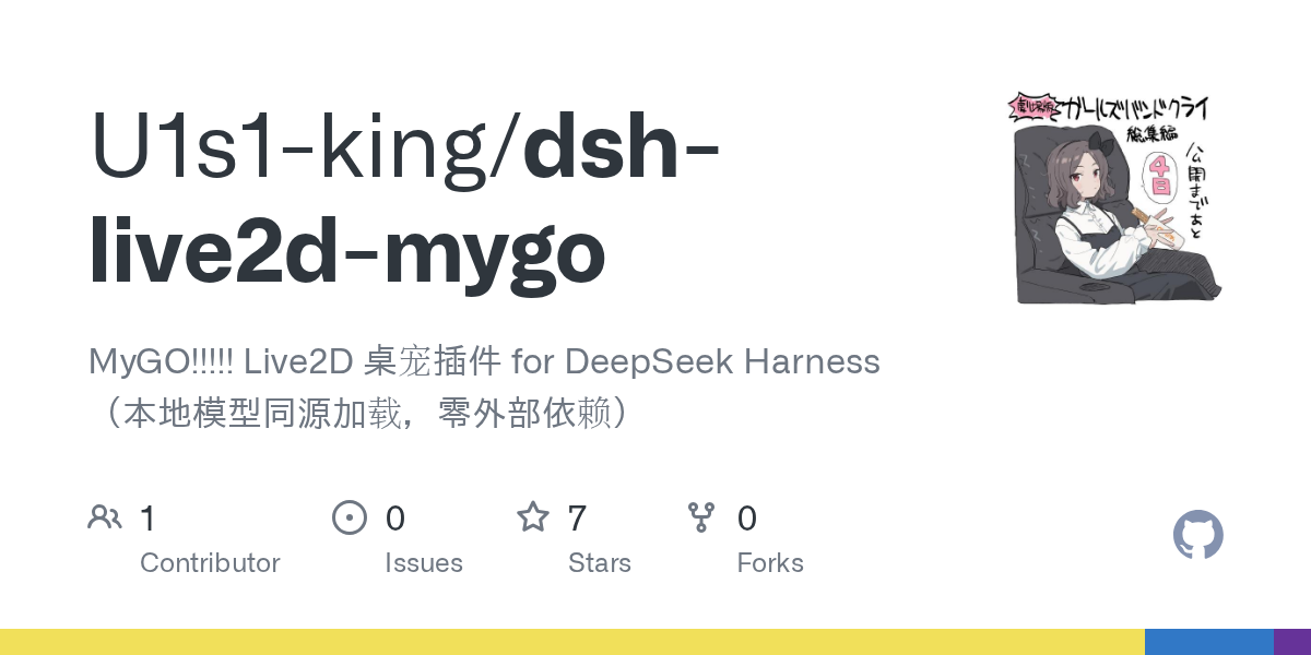 U1s1-king/dsh-live2d-mygo Screenshot preview