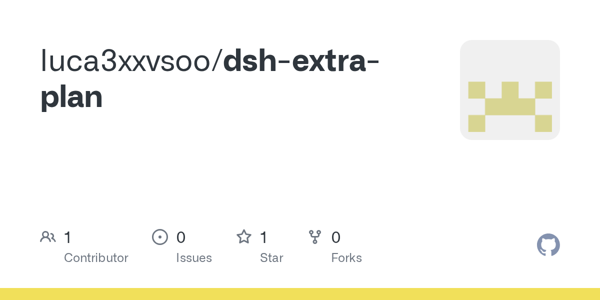 luca3xxvsoo/dsh-extra-plan Screenshot preview