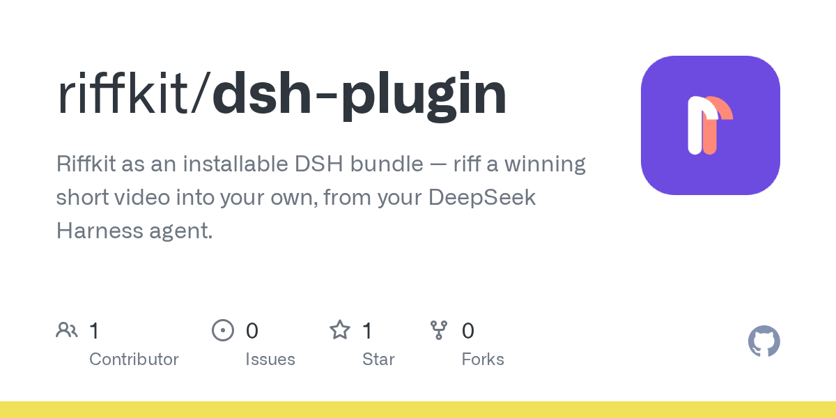 riffkit/dsh-plugin Screenshot preview