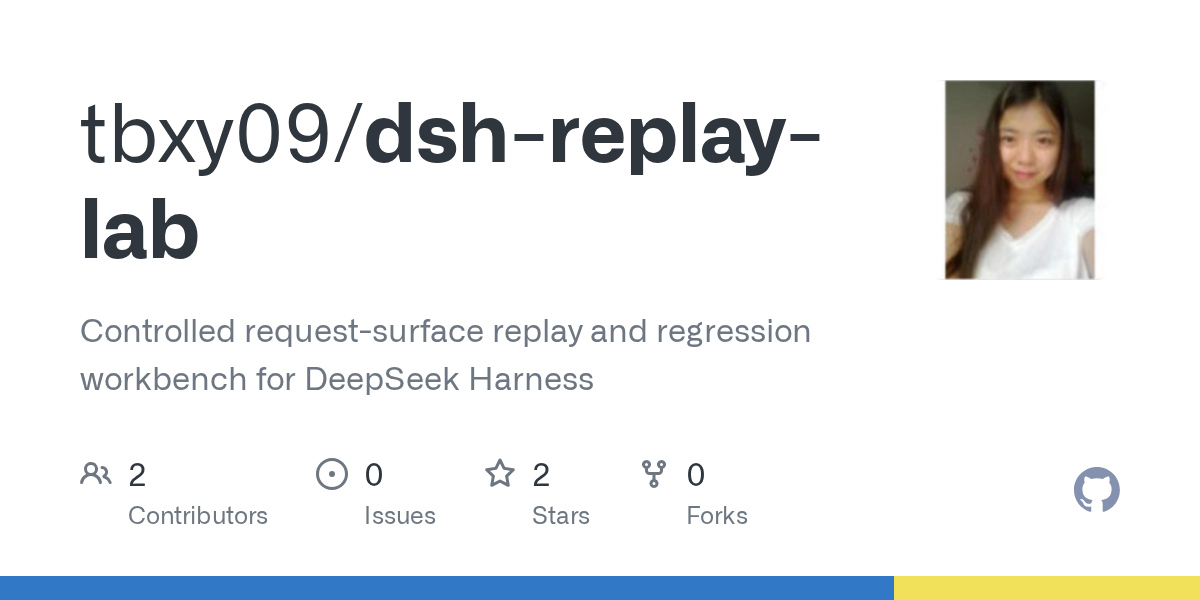 tbxy09/dsh-replay-lab Screenshot preview