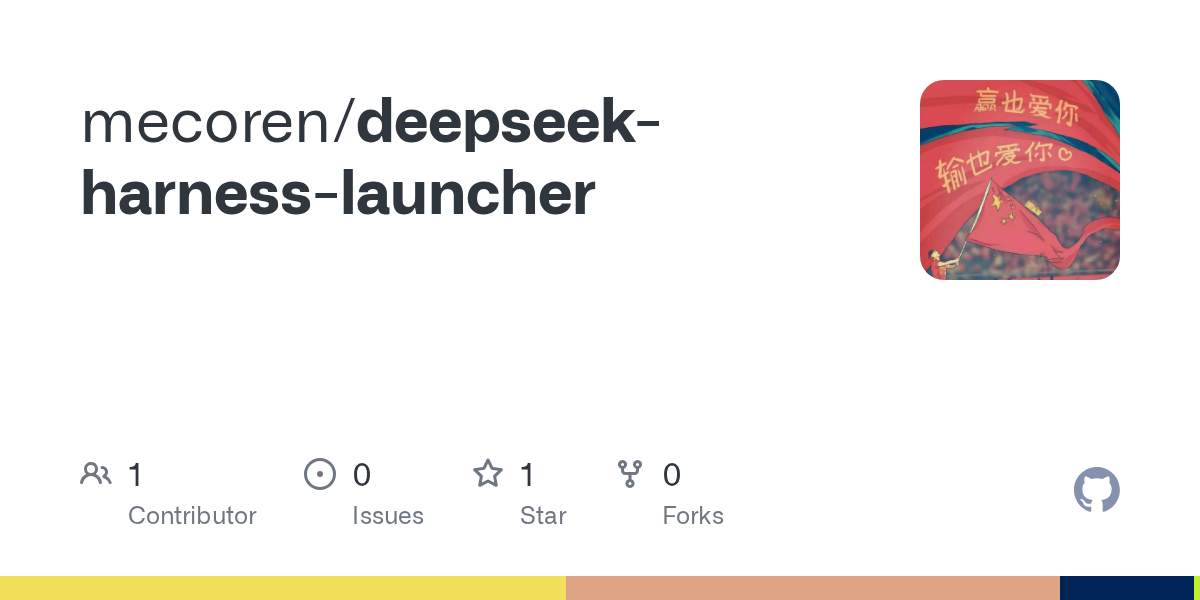 mecoren/deepseek-harness-launcher Screenshot preview
