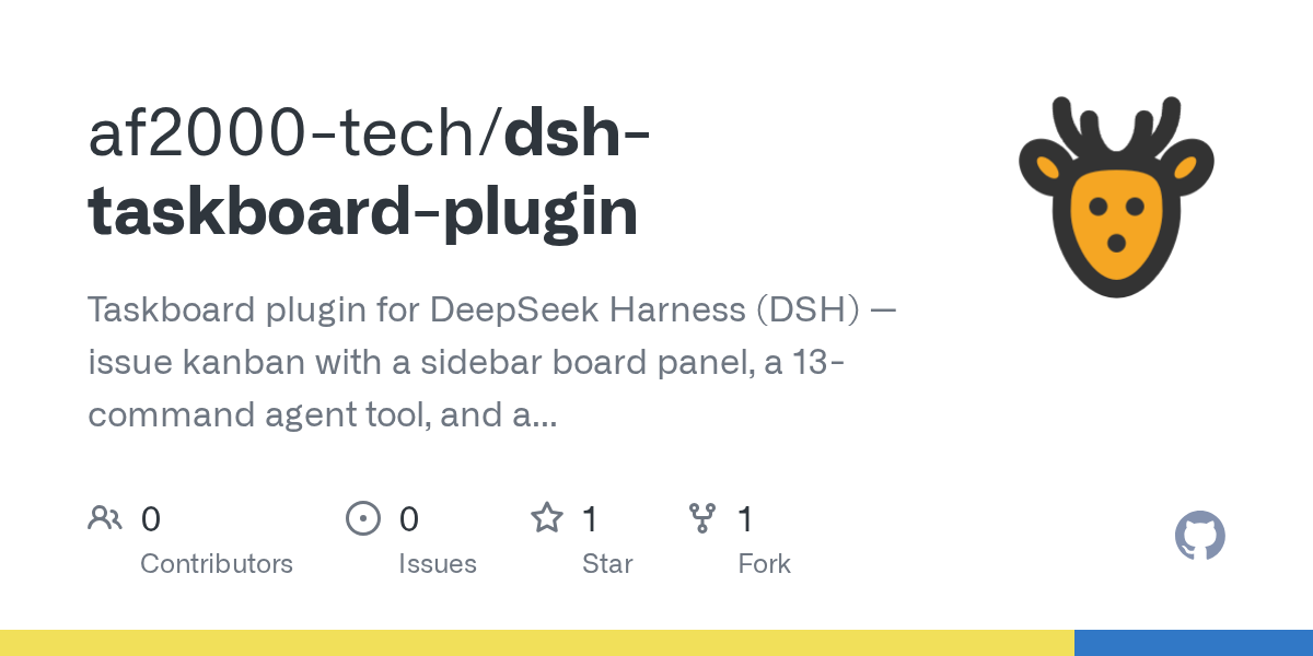 af2000-tech/dsh-taskboard-plugin Screenshot preview